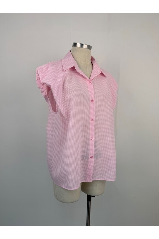 Chemises Femme Bleu AIKHA 05-3669 Efashion Paris