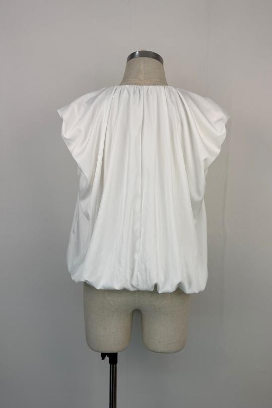 Top Donna White AIKHA 05-3607 Efashion Paris