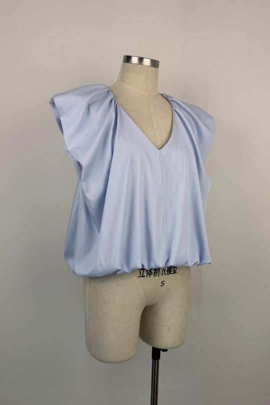 Top Donna White AIKHA 05-3607 Efashion Paris