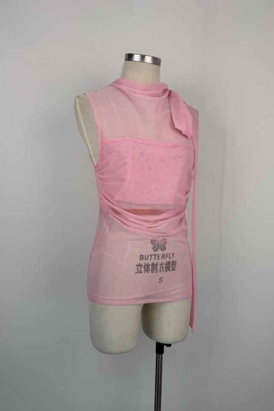 Top Donna Pink AIKHA 05-3667 Efashion Paris