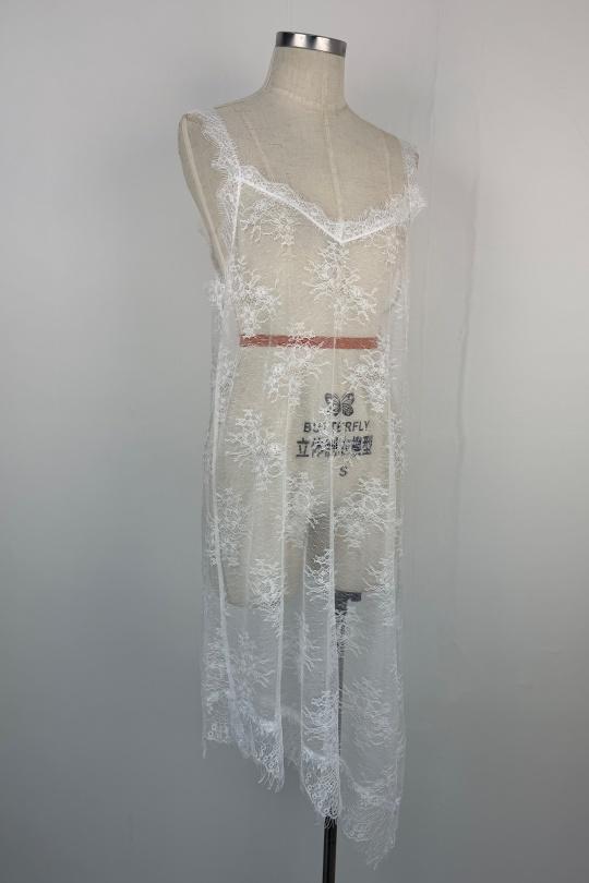 Midi dresses Women White AIKHA 02-3695 Efashion Paris