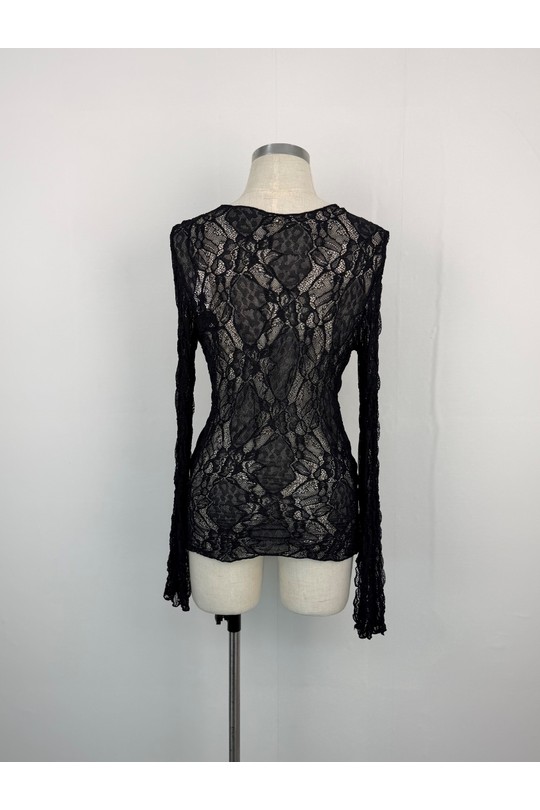 Tops Femme Noir AIKHA 05-3671 Efashion Paris