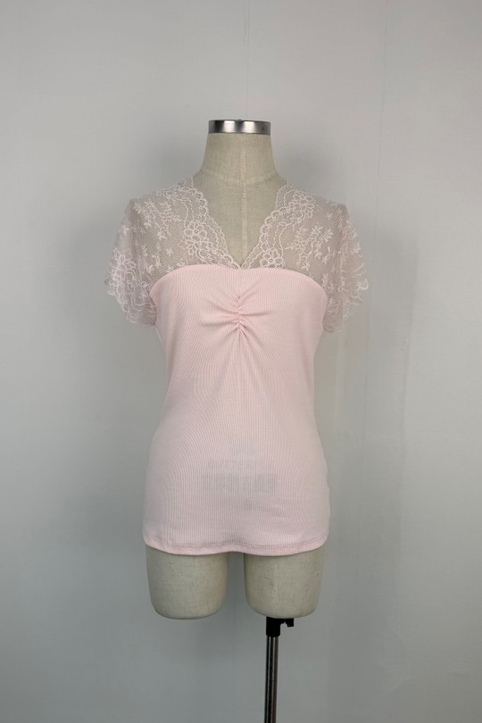 Tops Femme Blanc AIKHA 05-3680 Efashion Paris