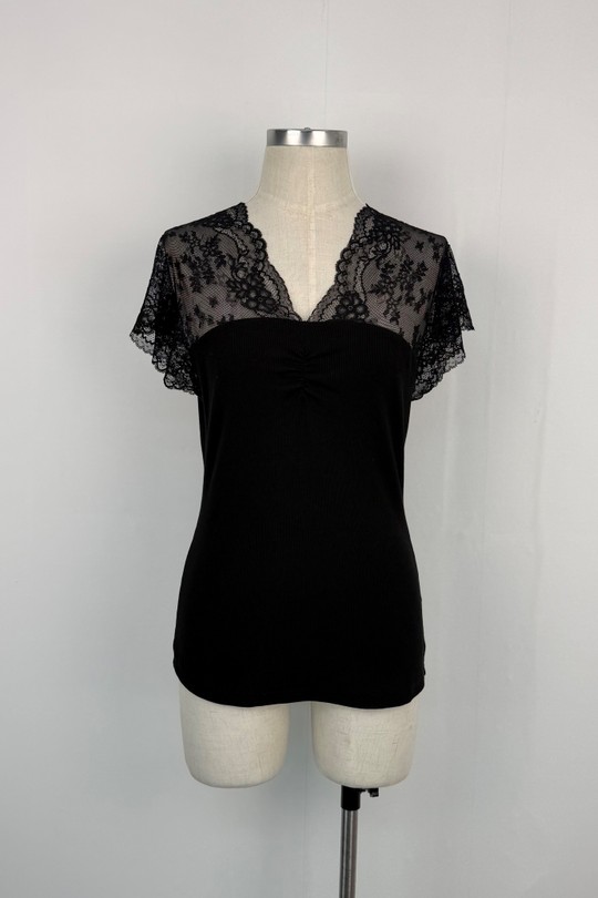 Tops Femme Blanc AIKHA 05-3680 Efashion Paris