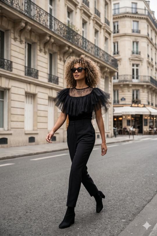 Tops Femme Rose AIKHA 05-3692 Efashion Paris