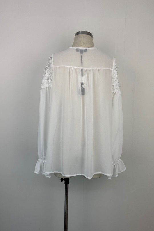 Blouses Femme Blanc AIKHA 05-3726 Efashion Paris