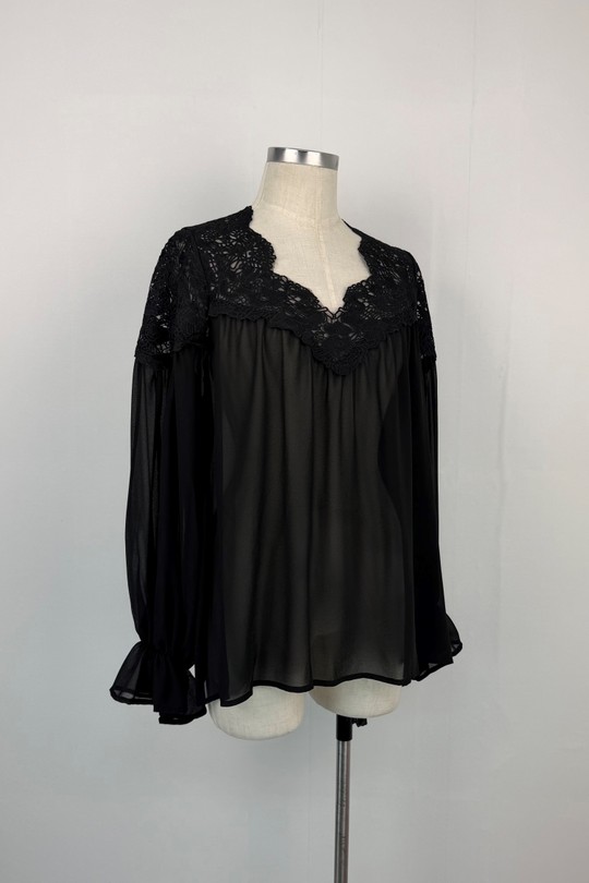 Blouses Femme Blanc AIKHA 05-3726 Efashion Paris