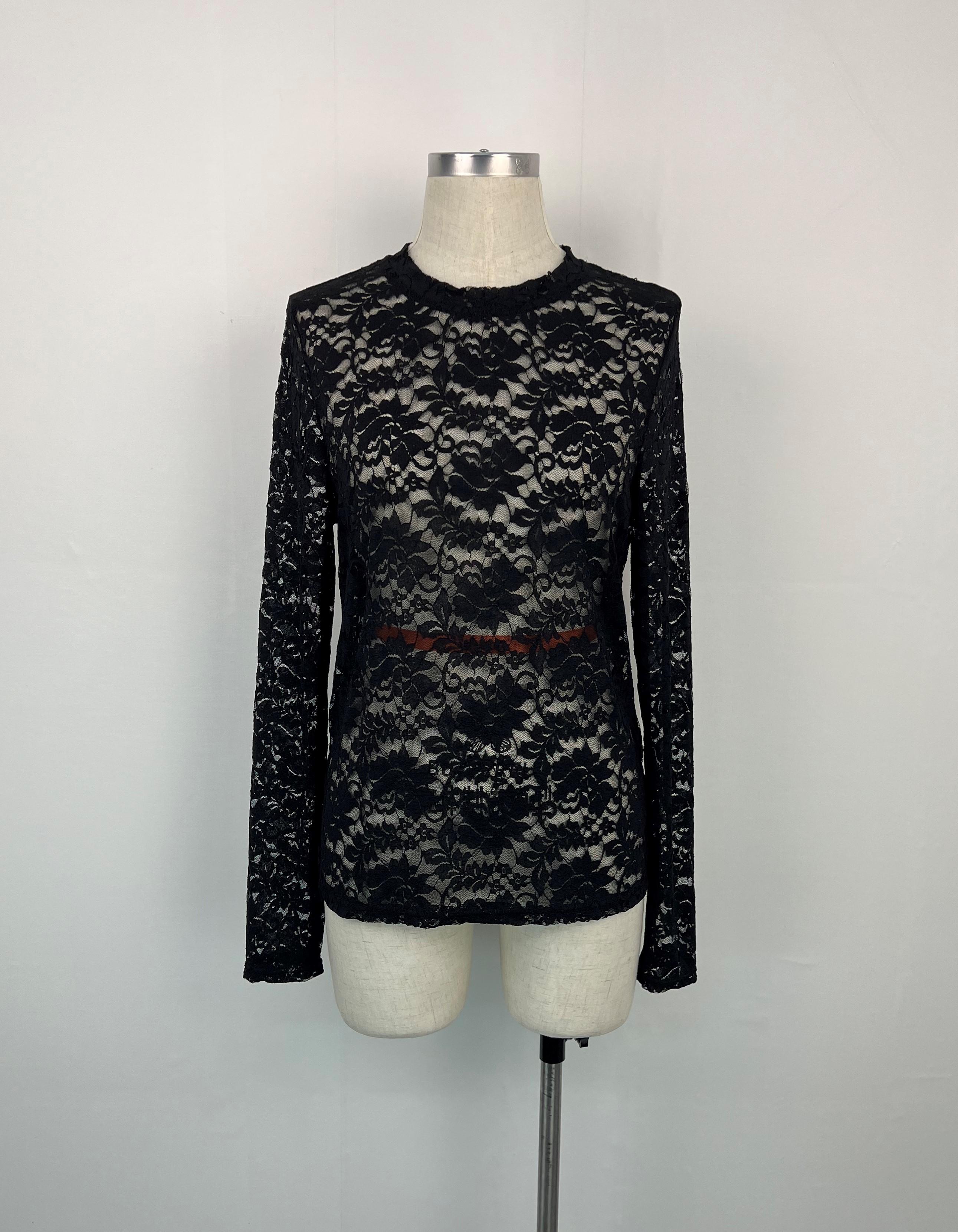 Tops Mujer Black AIKHA 05-3381 #c Efashion Paris