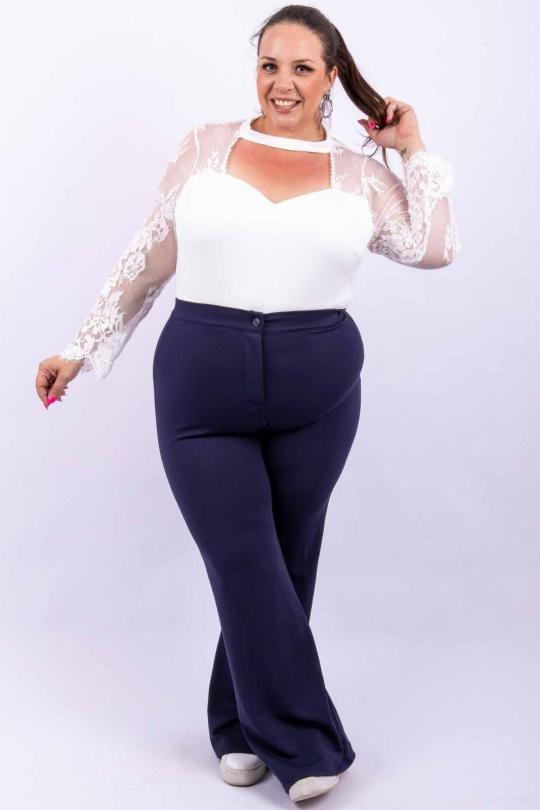 Body Femme Blanc Amy&Clo in vogue AC428 Efashion Paris