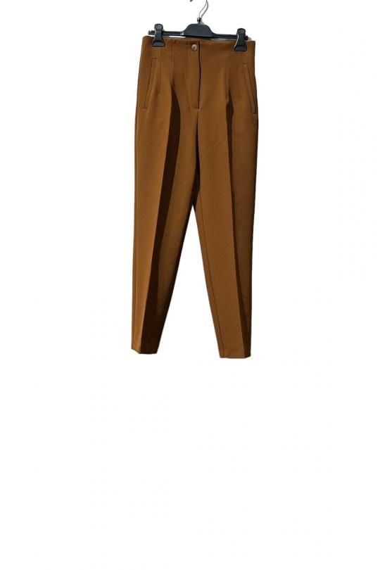 Pantalons Femme Café Amy&Clo in vogue HU5944-W Efashion Paris