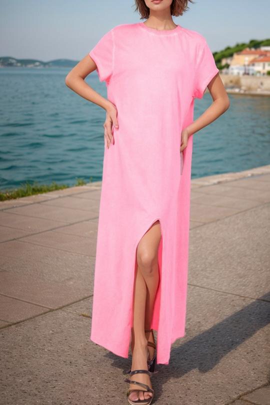 Robes longues Femme Fushia Amy&Clo in vogue PR92110 Efashion Paris
