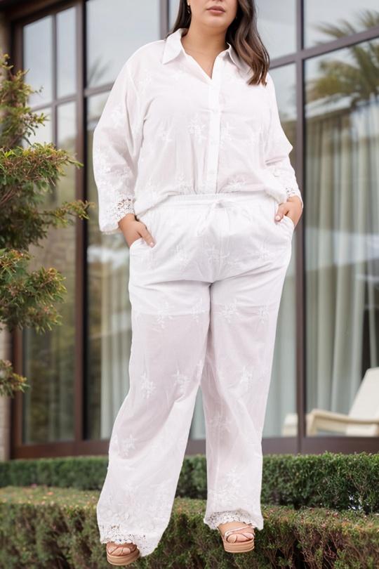 Sets Women White Amy&Clo in vogue AC540 Efashion Paris