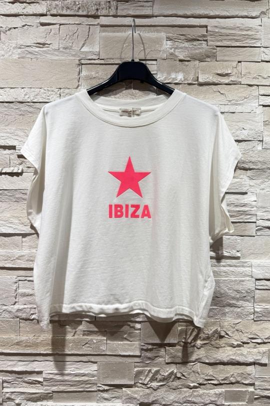 T-shirts Women White Amy&Clo in vogue PR90320 Efashion Paris