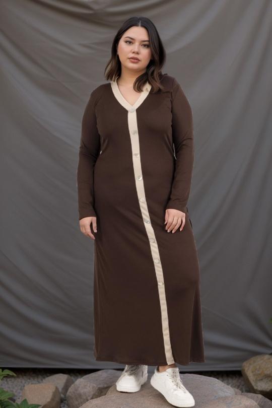 Vestidos y Monos Mujer Brown Amy&Clo in vogue AC55906 Efashion Paris