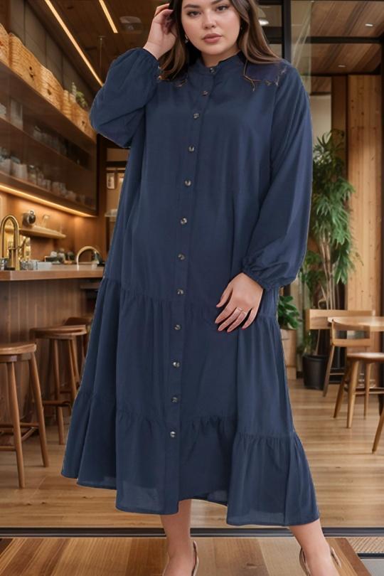 Abiti e Tute Donna Navy blue Amy&Clo in vogue AC436 Efashion Paris