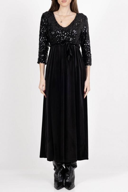 Evening dresses Women Black Amy&Clo in vogue PR839807 Efashion Paris