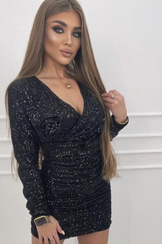 Evening dresses Women Silver Amy&Clo in vogue PR57598 Efashion Paris