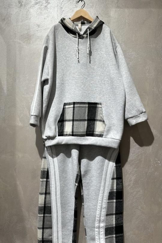 Ensembles Femme Gris Amy&Clo in vogue AC35687 Efashion Paris