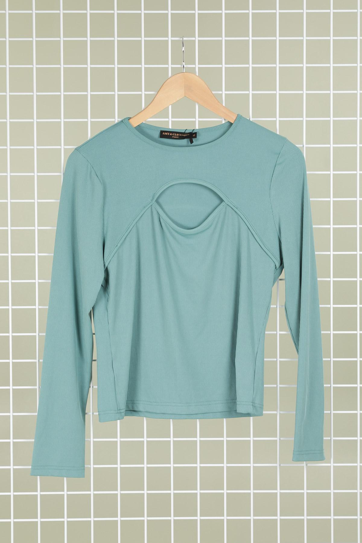 Tops Women AC161VERT ÉMERAUDE Amy&Clo in vogue Efashion Paris on eFashion.