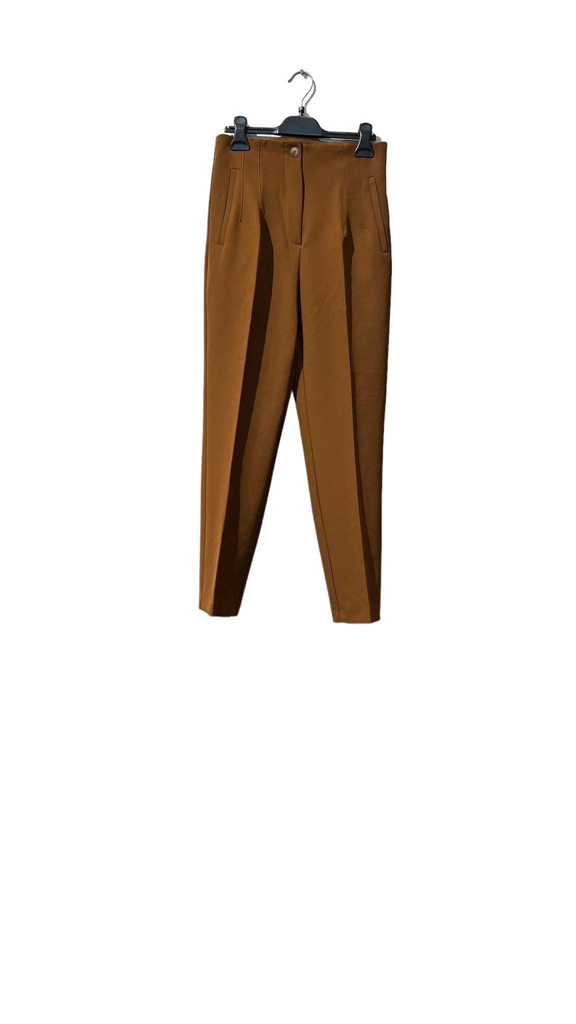 Pantalons Femme Café Amy&Clo in vogue HU5944-W #c Efashion Paris