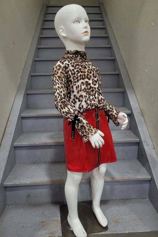 Bas Enfant & Bébé  Rouge CHICAPRIE 17F266 Efashion Paris