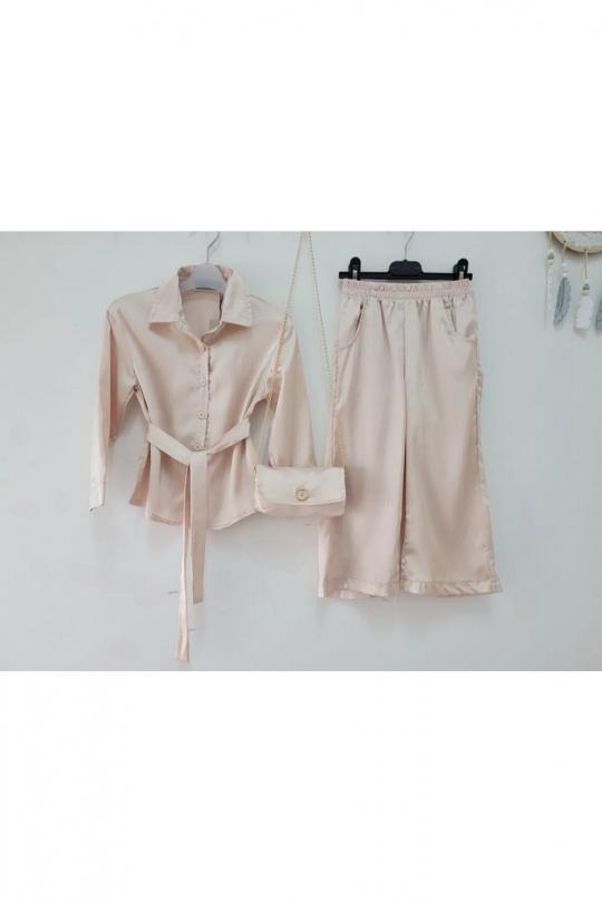 Conjuntos Niño y bébé  Orange CHICAPRIE 22F109 Efashion Paris