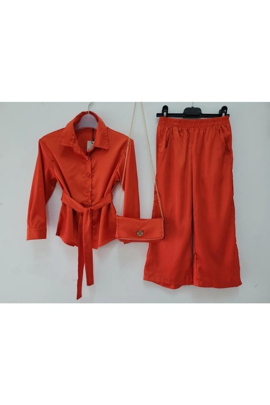 Conjuntos Niño y bébé  Orange CHICAPRIE 22F109 Efashion Paris