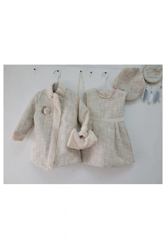 Ensembles Enfant & Bébé  Beige CHICAPRIE 20F218 Efashion Paris
