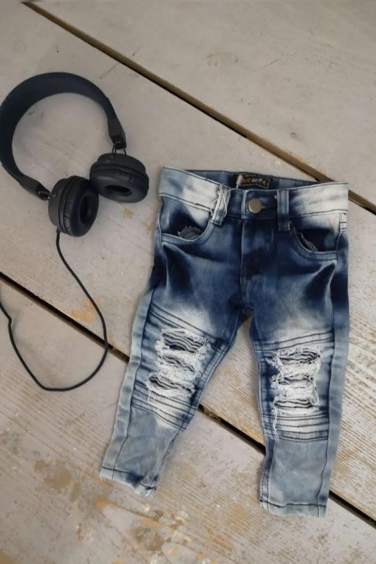 Bas Enfant & Bébé  Bleu CHICAPRIE FBG19022 Efashion Paris