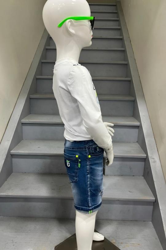 Bas Enfant & Bébé  Bleu foncé CHICAPRIE FG23010 Efashion Paris