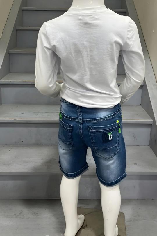 Bas Enfant & Bébé  Bleu foncé CHICAPRIE FG23010 Efashion Paris