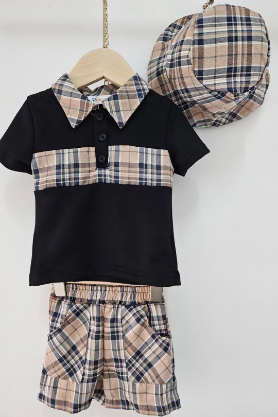 Ensembles & Bodies Enfant & Bébé  Noir CHICAPRIE 22BG015 Efashion Paris