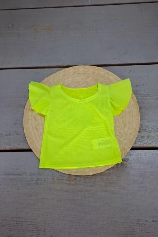 Hauts Enfant & Bébé  Jaune fluo CHICAPRIE TS BEAUTY BB Efashion Paris