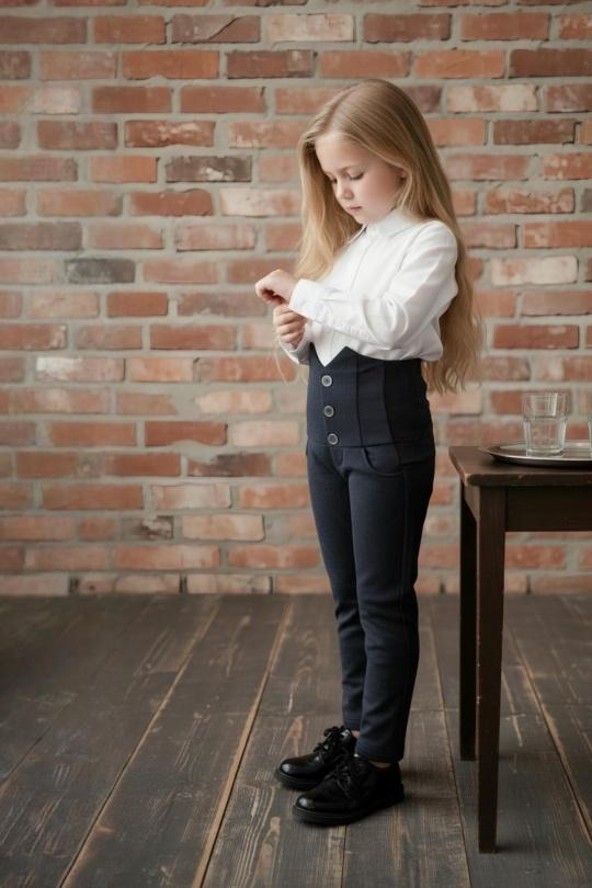 Bas Enfant & Bébé  Marine CHICAPRIE 16PF003 Efashion Paris