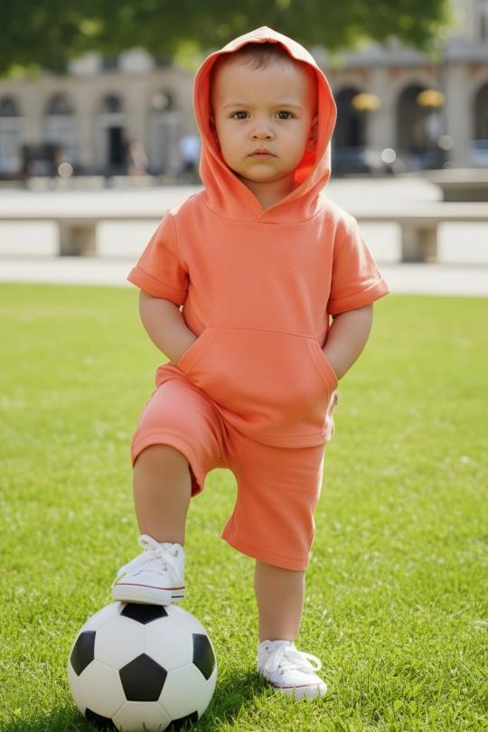 Ensembles & Bodies Enfant & Bébé  Orange CHICAPRIE 25BG015 Efashion Paris