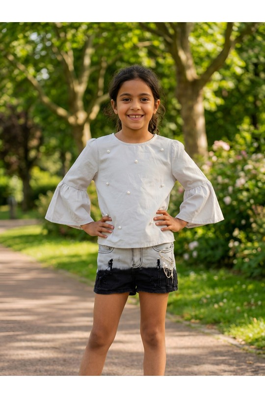Bas Enfant & Bébé  Noir CHICAPRIE FG20002 #c Efashion Paris