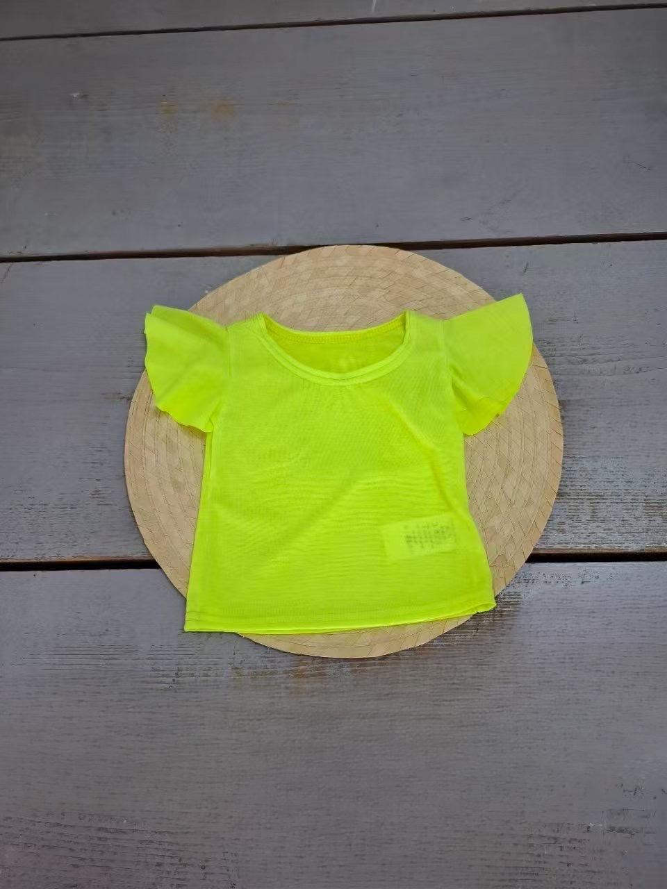 Hauts Enfant & Bébé  Jaune fluo CHICAPRIE TS BEAUTY BB #c Efashion Paris