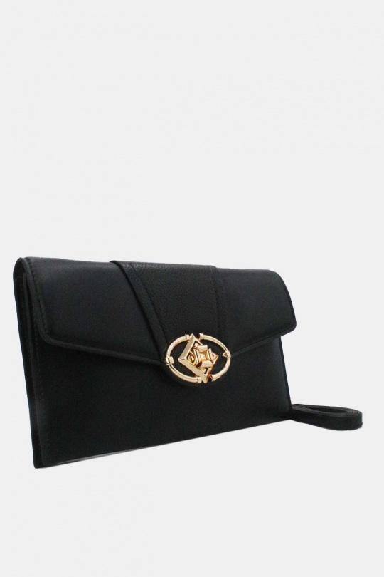 Pochettes Maroquinerie Noir Tom & Eva 25P-6305 Efashion Paris