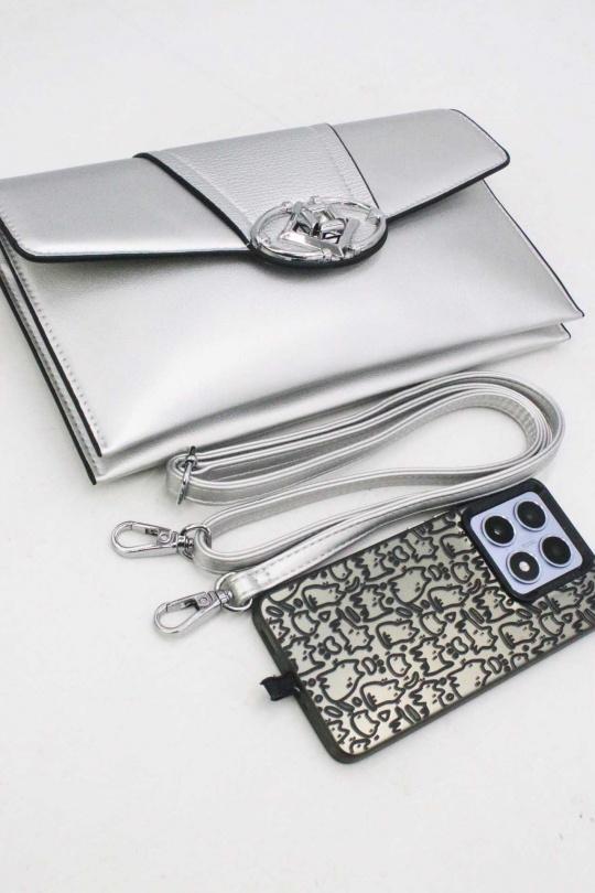 Pochettes Maroquinerie Noir Tom & Eva 25P-6305 Efashion Paris