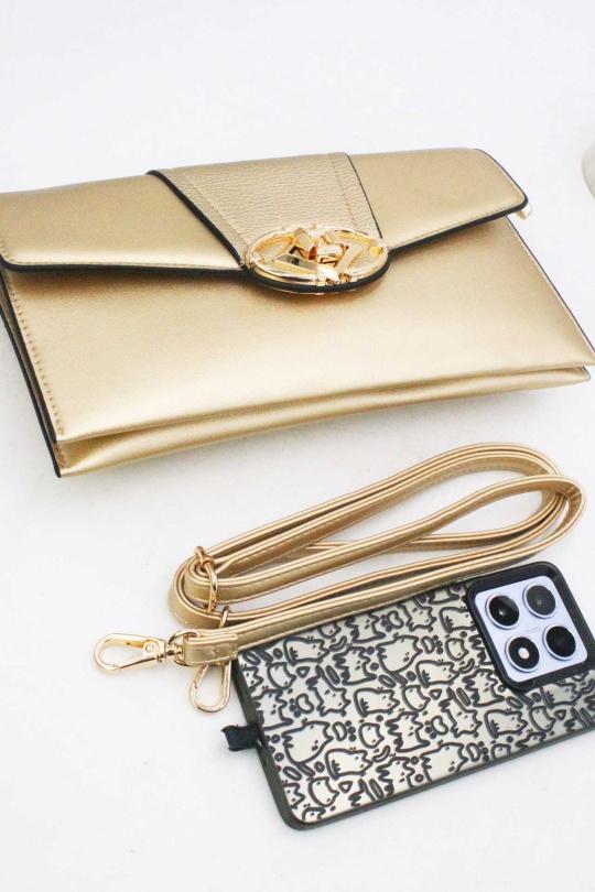 Pochettes Maroquinerie Noir Tom & Eva 25P-6305 Efashion Paris