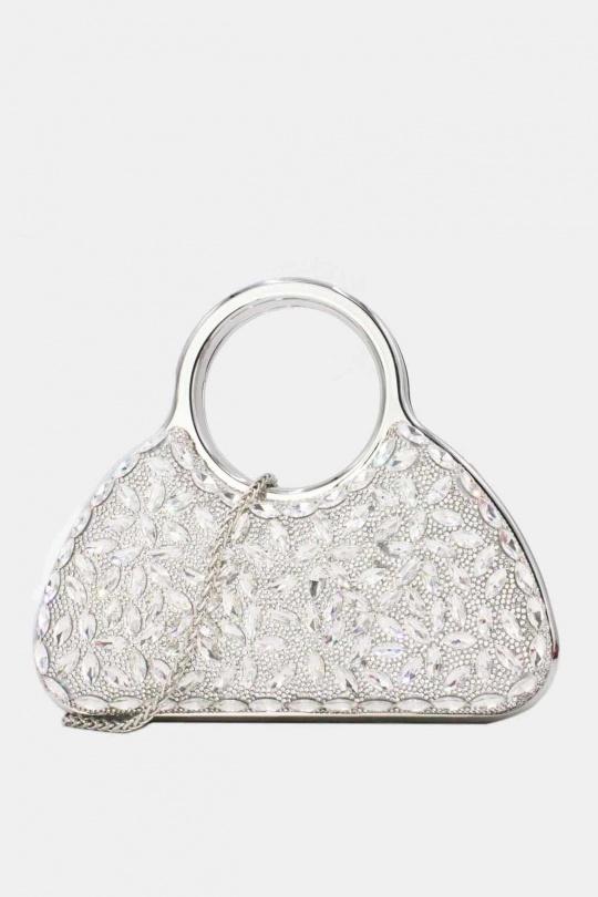 Pochette Borse Silver Tom & Eva 25R-3683 Efashion Paris