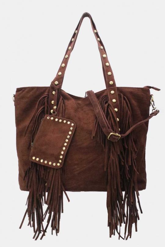 Cabas Maroquinerie Café Tom & Eva 25P-6176 Efashion Paris