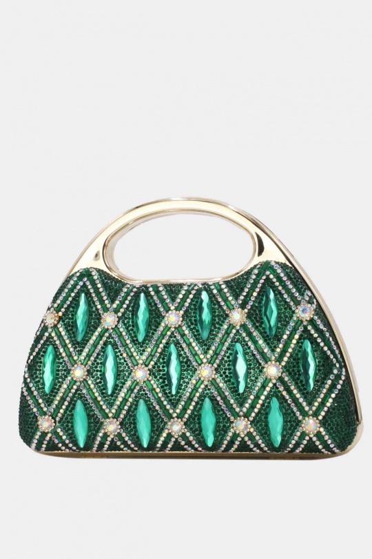 Pochette Borse Green Tom & Eva 25R-6262 Efashion Paris