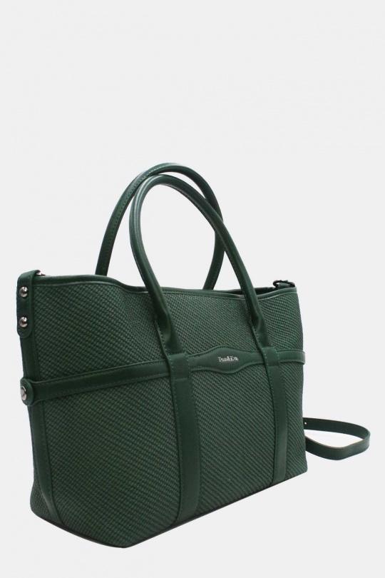 Cabas Maroquinerie Noir Tom & Eva 25B-6153 Efashion Paris