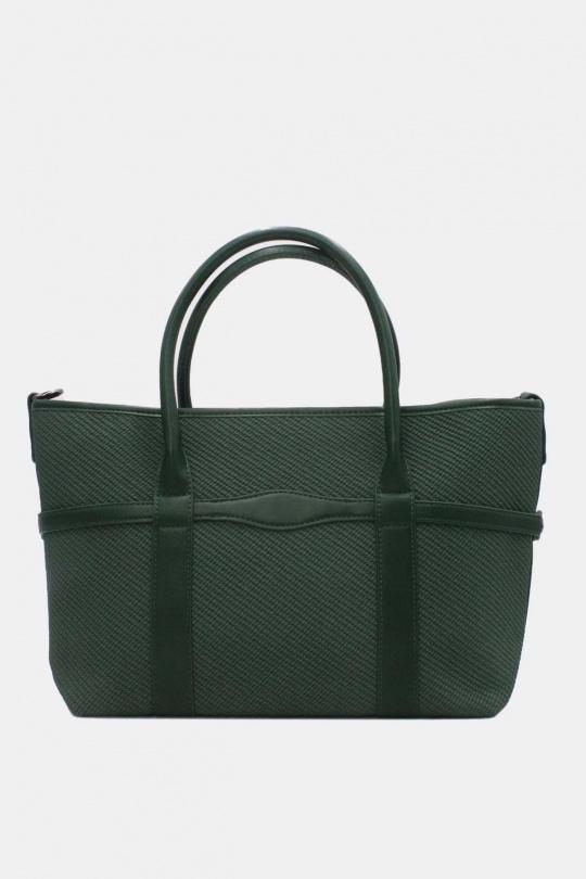 Cabas Maroquinerie Noir Tom & Eva 25B-6153 Efashion Paris