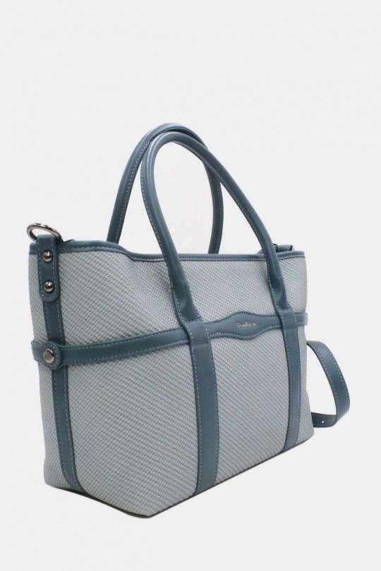 Cabas Maroquinerie Noir Tom & Eva 25B-6153 Efashion Paris