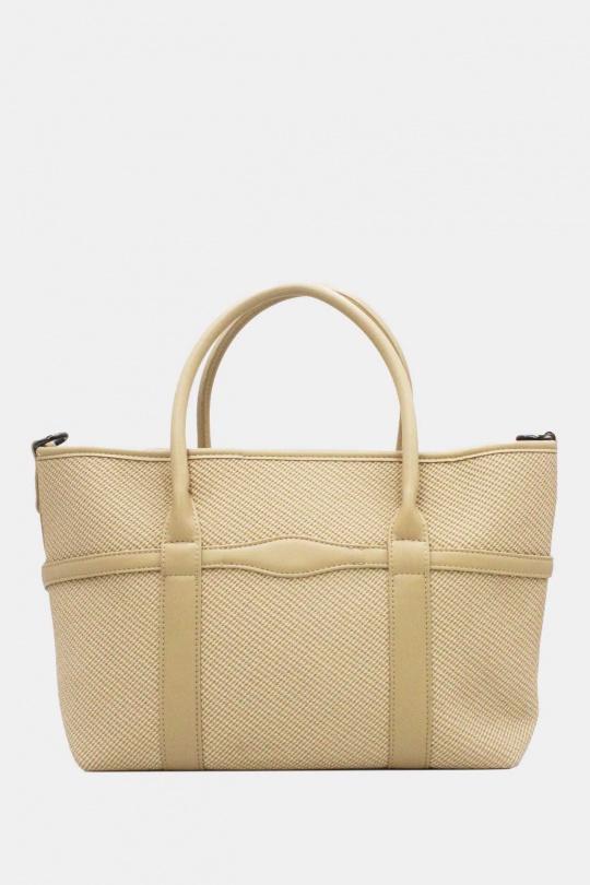 Cabas Maroquinerie Noir Tom & Eva 25B-6153 Efashion Paris