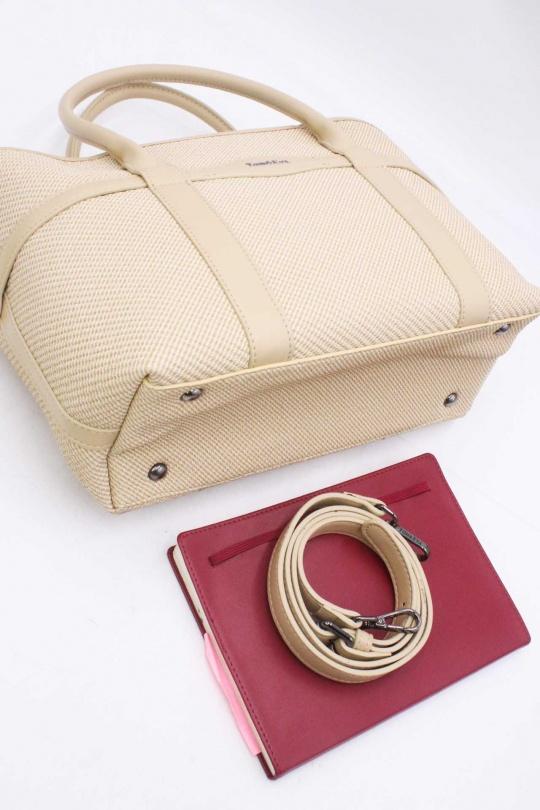 Cabas Maroquinerie Noir Tom & Eva 25B-6153 Efashion Paris