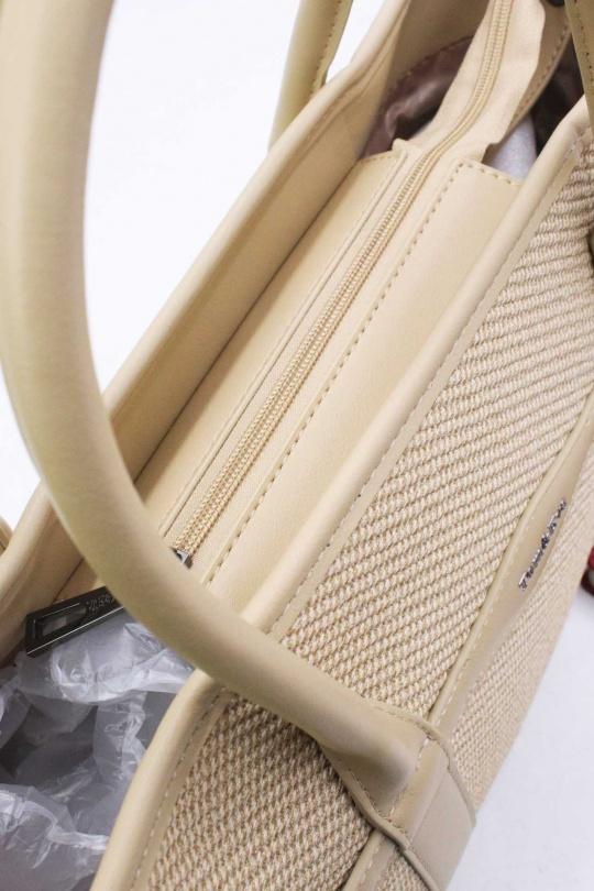 Cabas Maroquinerie Noir Tom & Eva 25B-6153 Efashion Paris