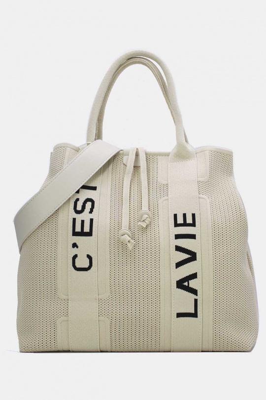 Cabas Maroquinerie Noir Tom & Eva 24B-6081 Efashion Paris